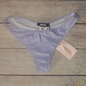 missguided lilac scrunch ruched bum cheeky bikini bottom 8
